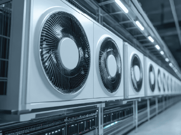Fans in Server Room
